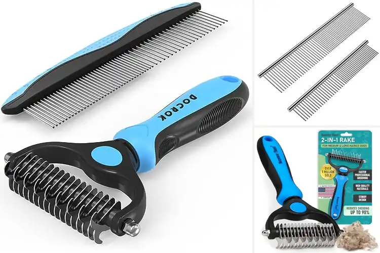 Detailed view of Best Pet Combs: Effortless Grooming for Your Furry Friend