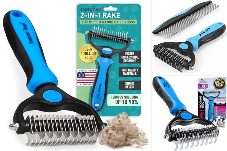 Detailed view of Best Pet Deshedding Tools for Easy Grooming & a Cleaner Home