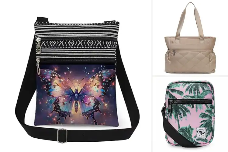 Detailed view of Best Polyester Fiber Crossbody Bags