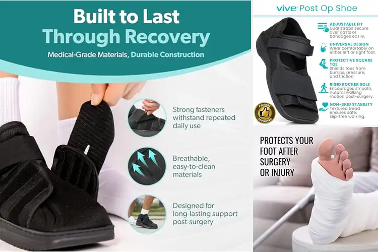 Detailed view of Best Post Surgery Walking Boots