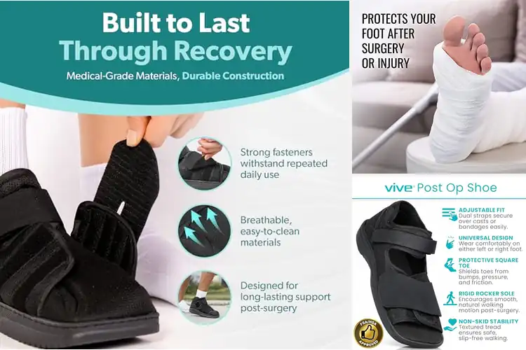 Detailed view of Best Post-Surgical Boots