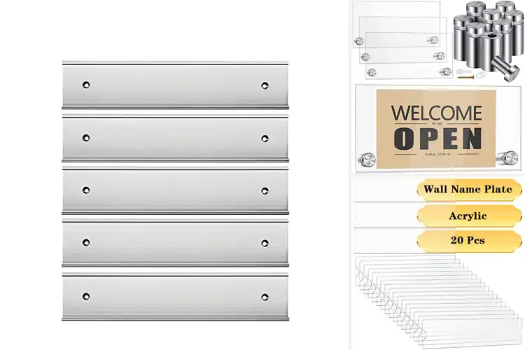 Detailed view of Best Restaurant Nameplate Holders