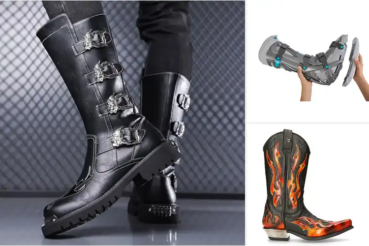Detailed view of Best Rocker Sole Boots: Style & Support for Every Step