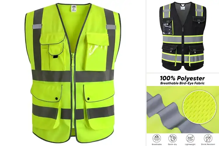 Detailed view of Best Safety Gear: Stay Protected & Visible in Any Situation