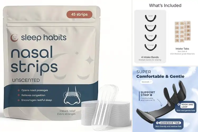 Detailed view of Best Sleep Enhancers For Nasal Strips
