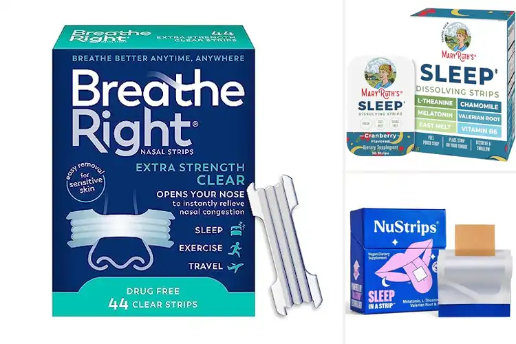 Detailed view of Best Sleep Strips: Top 10 Picks for a Peaceful Night’s Rest