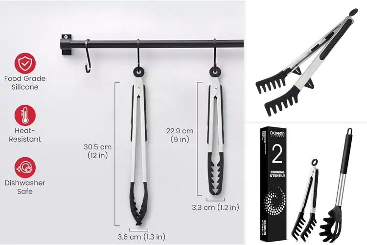 Detailed view of Best Spaghetti Tongs