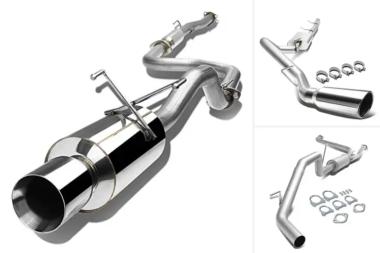 Detailed view of Best Stainless Steel Cat Back Exhaust Systems
