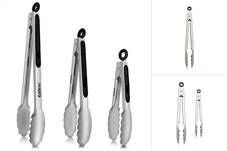 Detailed view of Best Stainless Steel Tongs