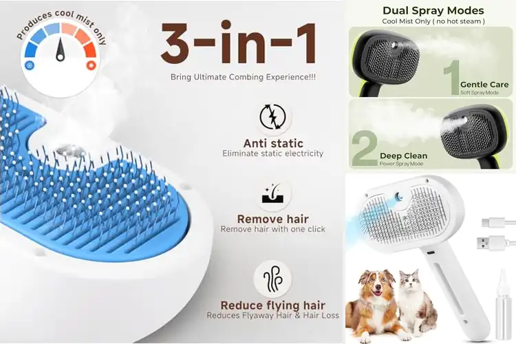 Detailed view of Best Steam Brushes For Pets