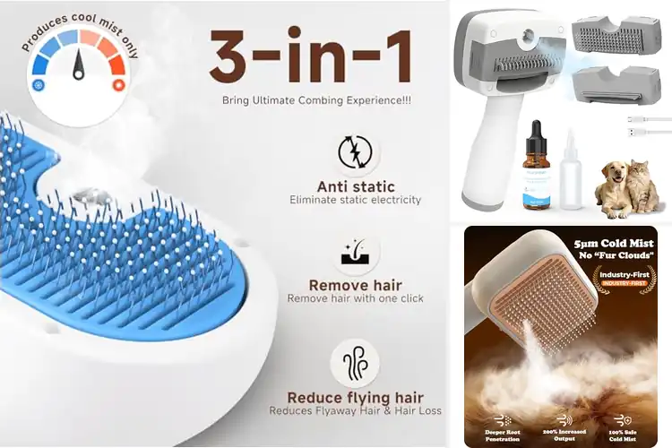 Detailed view of Best Steam Grooming Tools for Effortless Pet Care