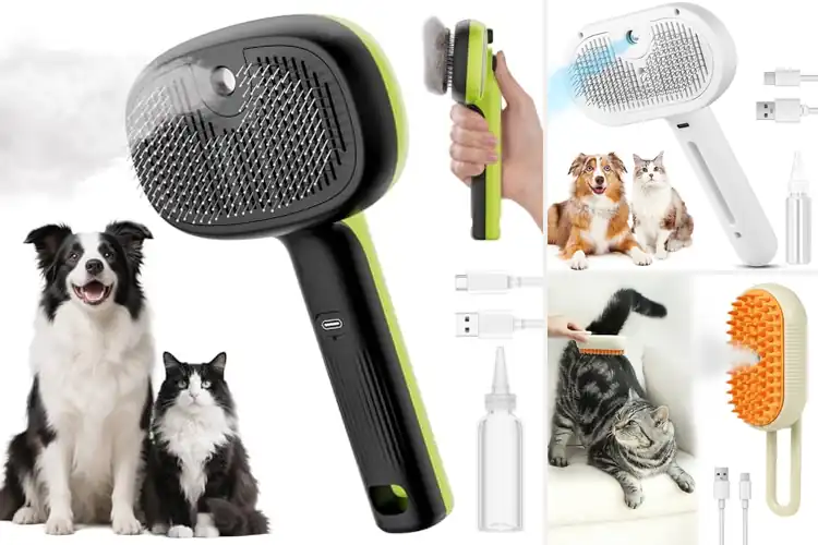 Detailed view of Best Steam Pet Brushes: Top 10 Picks for Easy, Calm Grooming