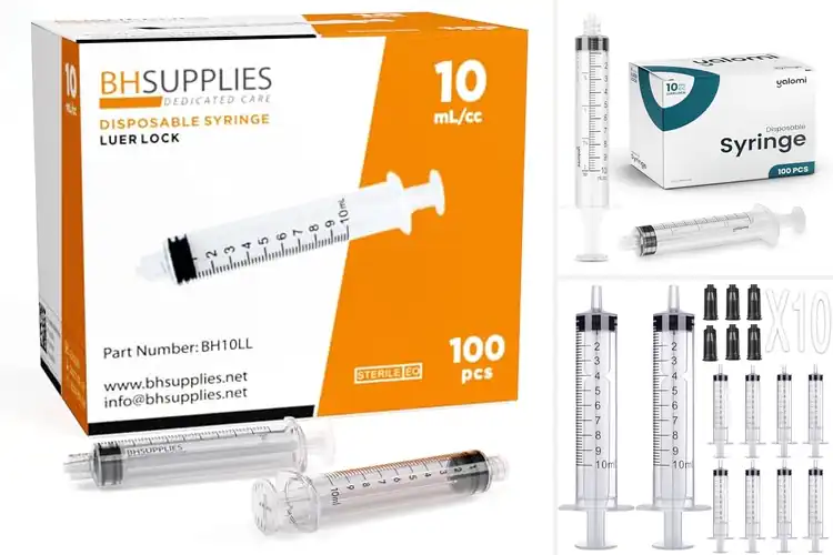 Detailed view of Best Sterile 10mL Syringes: Top Picks for Precision & Safety