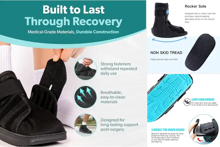 Detailed view of Best Stress Fracture Recovery Boots