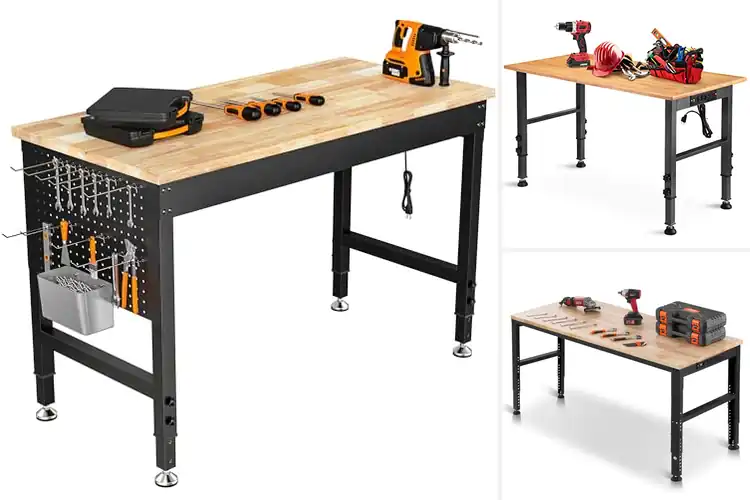 Detailed view of Best Sturdy Workbenches