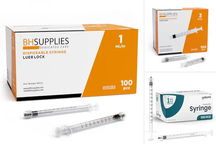 Detailed view of Best Syringe Only Luer Lock Options