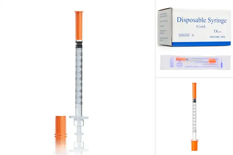 Detailed view of Best Syringes In Box Of 100