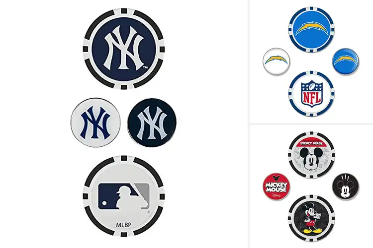Detailed view of Best Team Ball Marker Sets