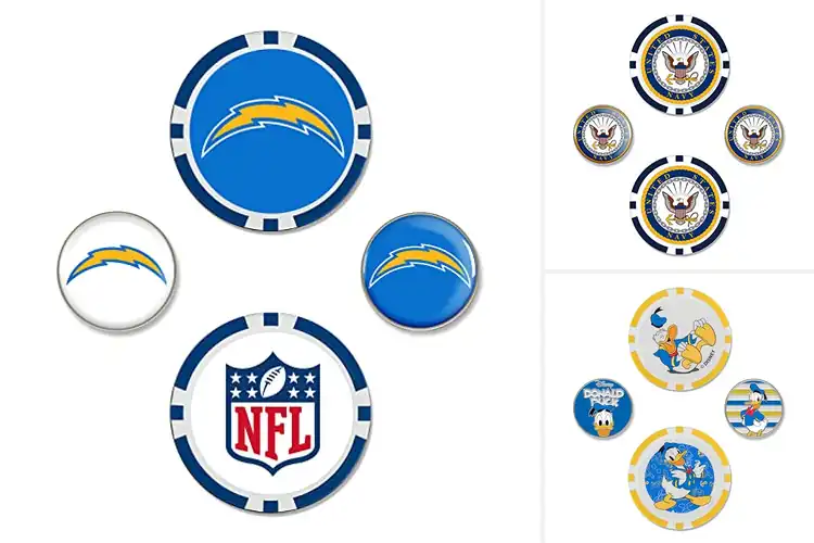Detailed view of Best Team Effort Ball Marker Sets: Top 10 Picks for Golfers