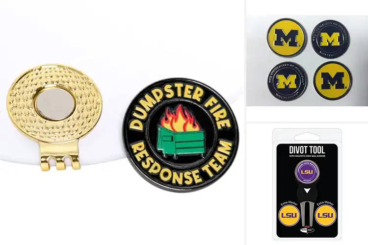 Detailed view of Best Team Spirit Golf Markers