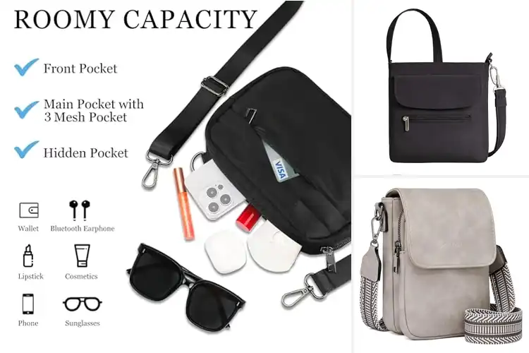 Detailed view of Best Travel Crossbody Purses