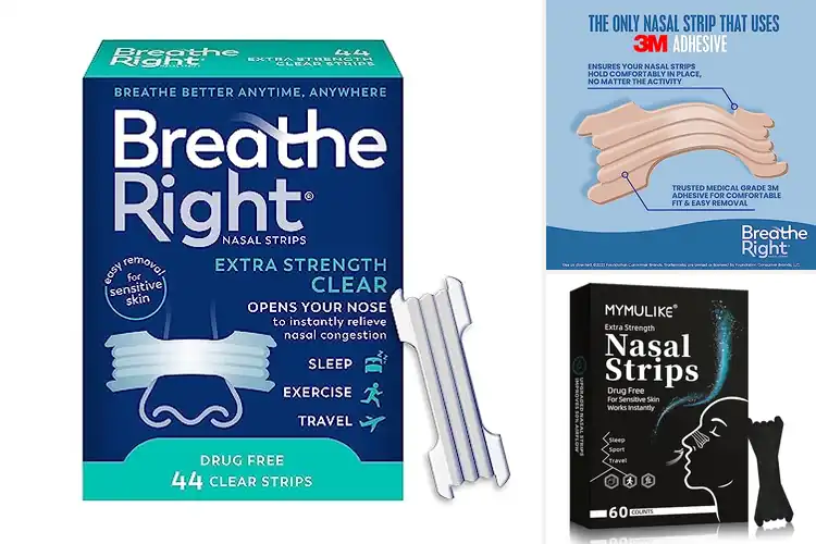 Detailed view of Best Travel Nasal Strips