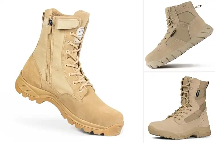 Detailed view of Best Ventilated Boots: Stay Cool & Dry on Every Step